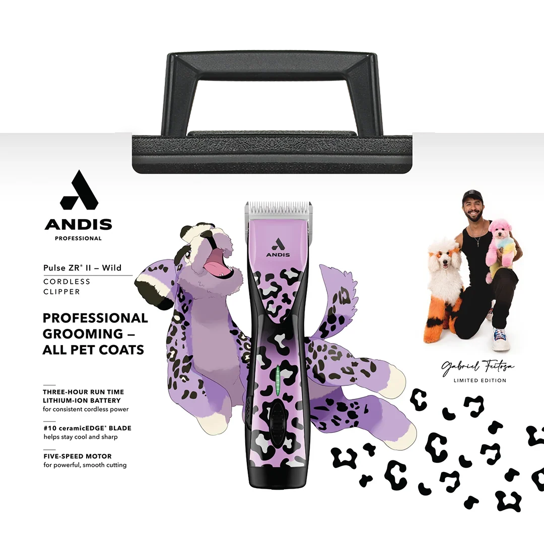 Andis Dog Pulse ZR II Wild Limited Edition Clipper
