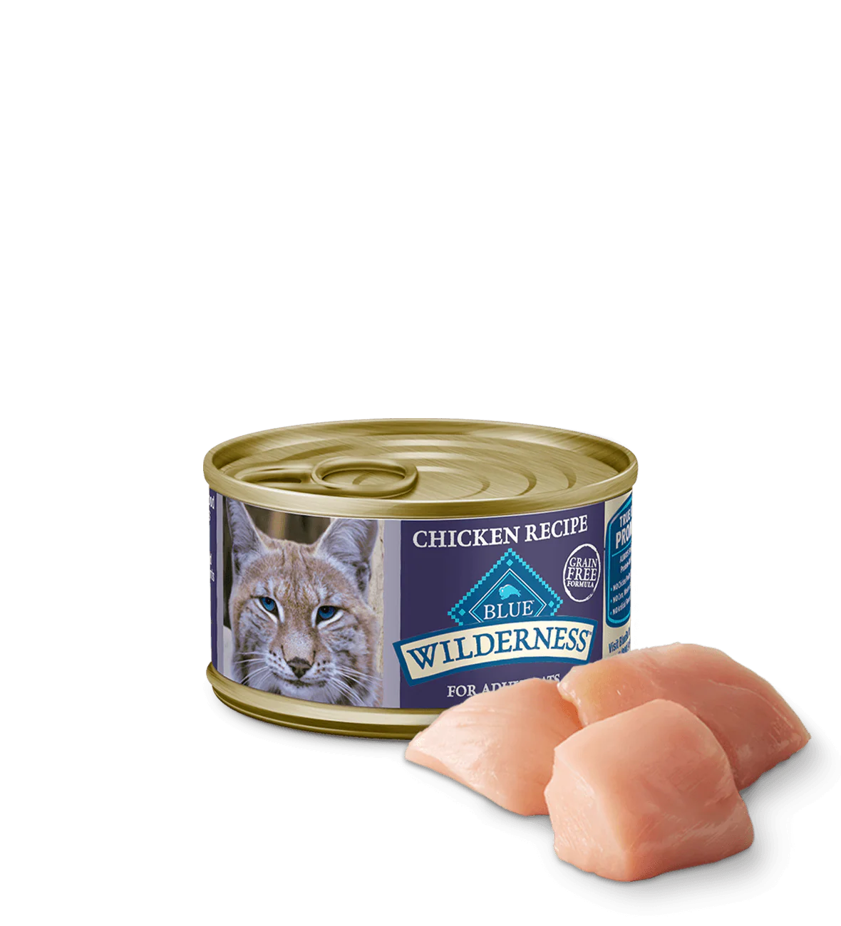Blue Buffalo Wilderness Adult Chicken Entree Wet Cat Can (3oz)