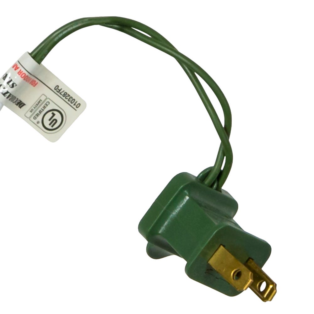 Kurt Adler 24-Inch Pre-Lit Clear Incandescent Vail Pine Wreath