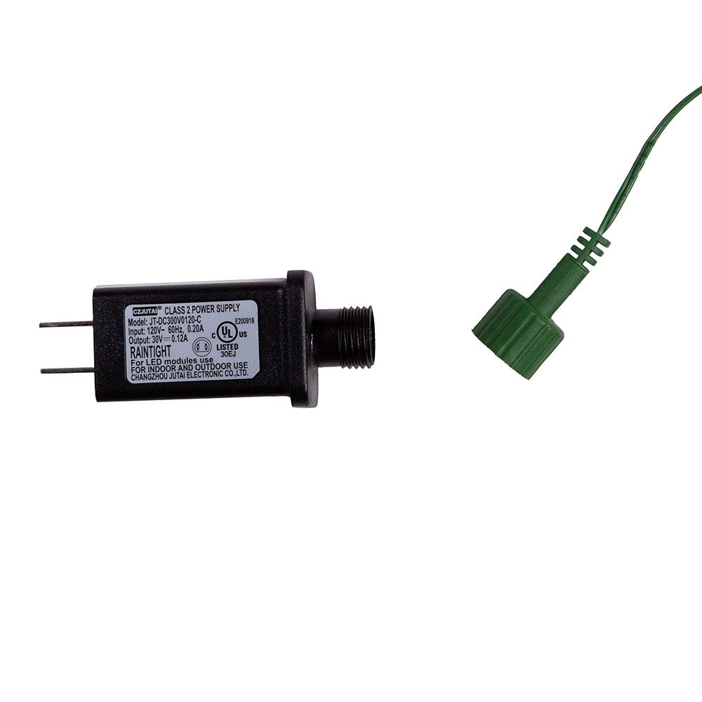 Kurt Adler 18-Inch Battery-Operated Prelit Warm White LED Noble Fir Wreath