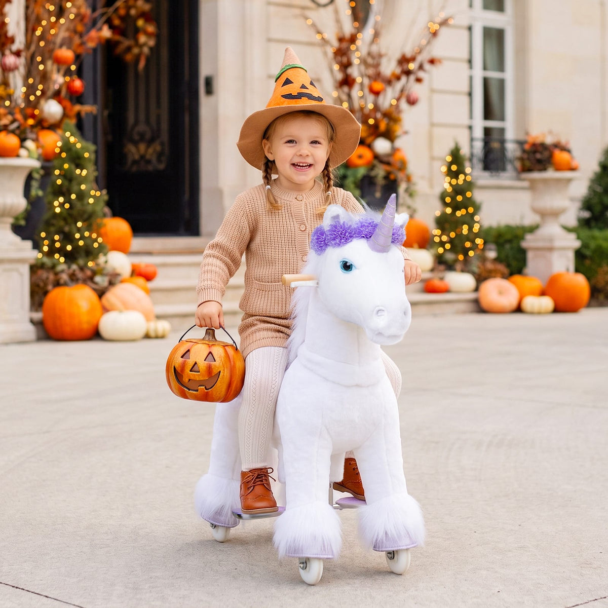 Model X Ride on Unicorn for Age 3-4 Purple