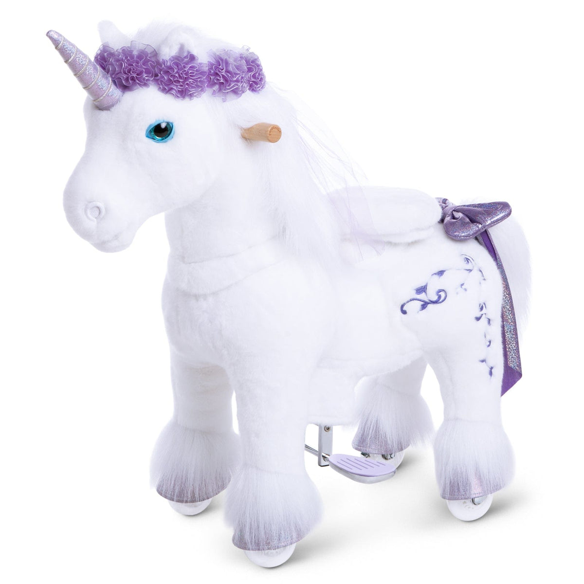 Model X Ride on Unicorn for Age 3-4 Purple