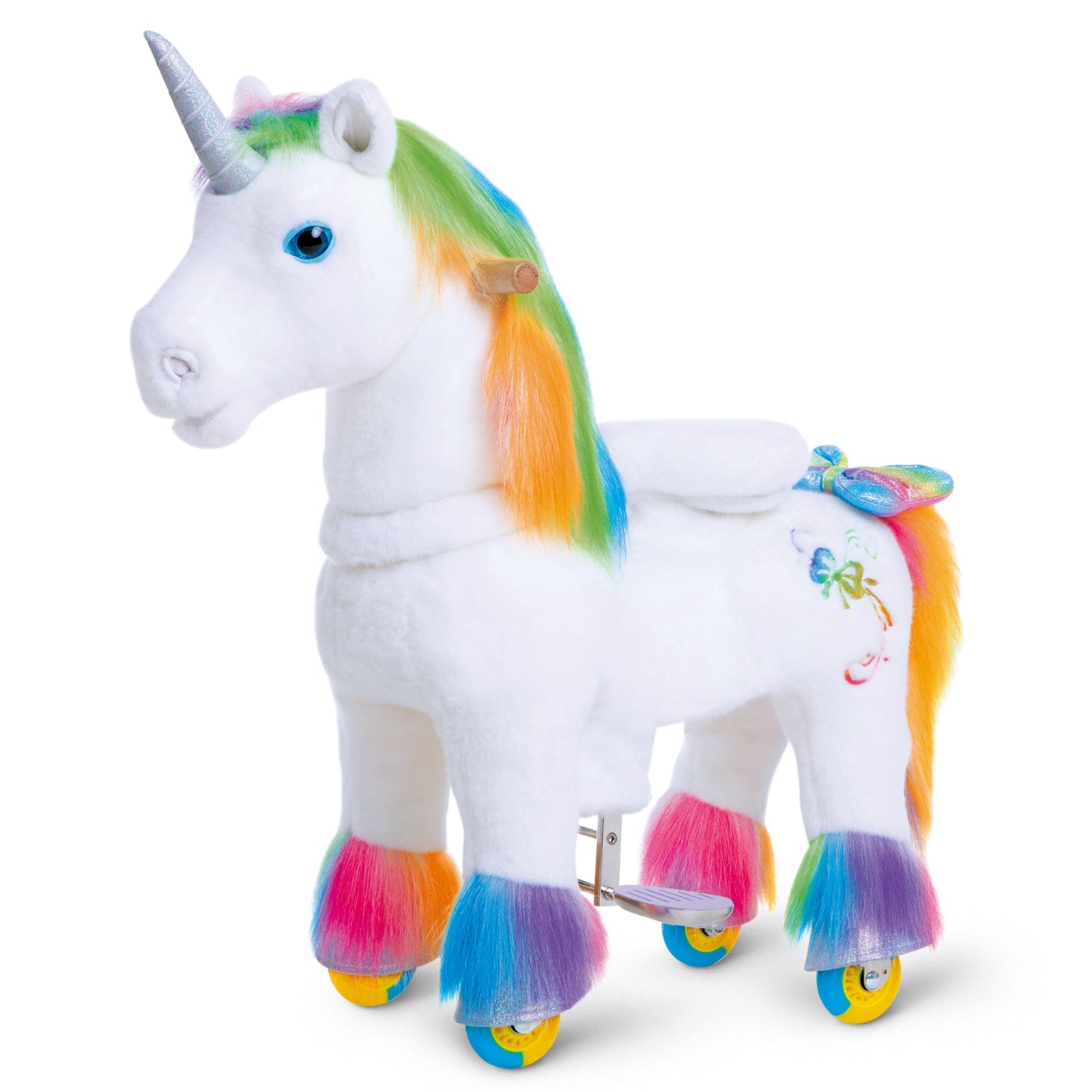 Model X Unicorn Ride On Toy for Age 3-4 Rainbow