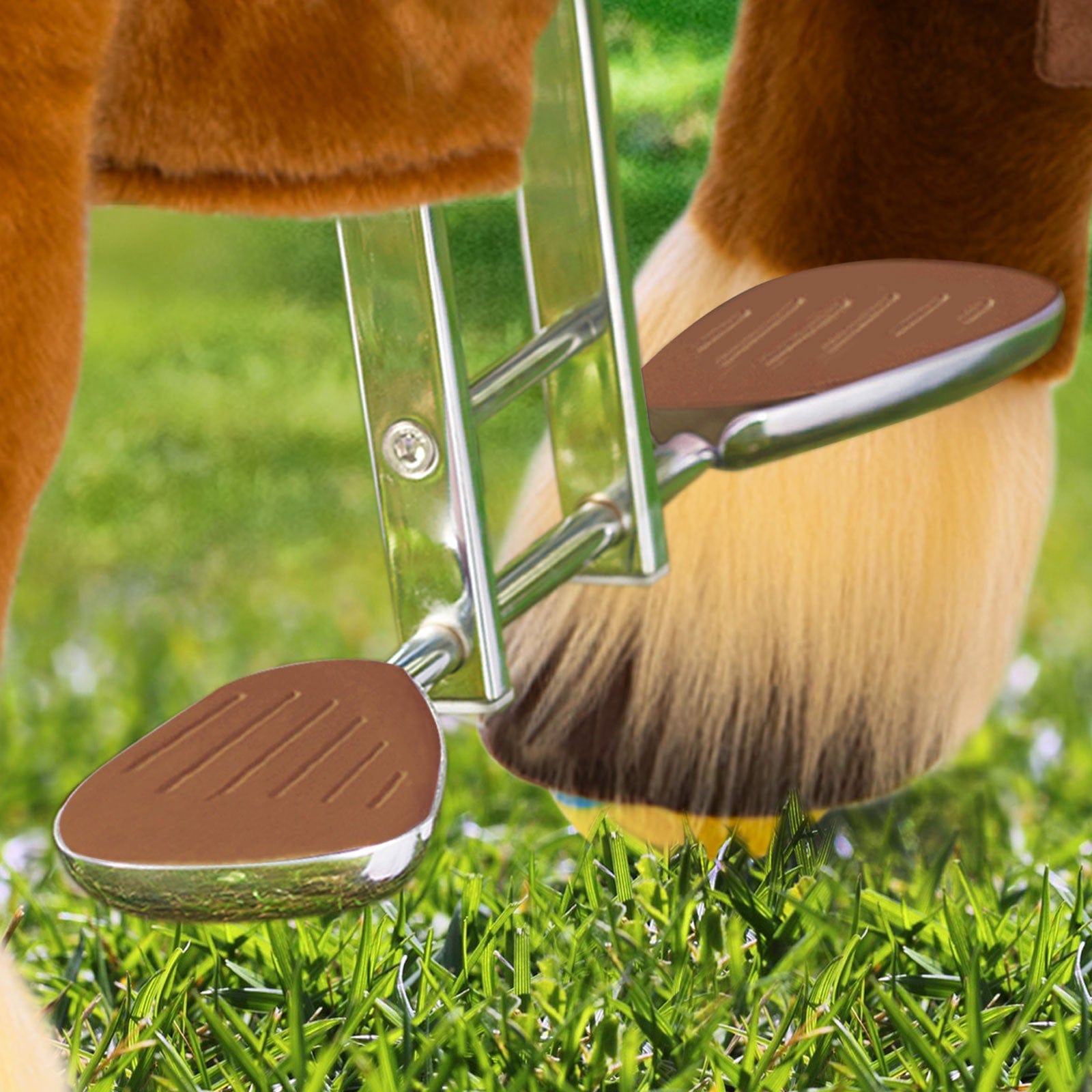 Model X Riding Horse Toy for Age 3-4 Brown