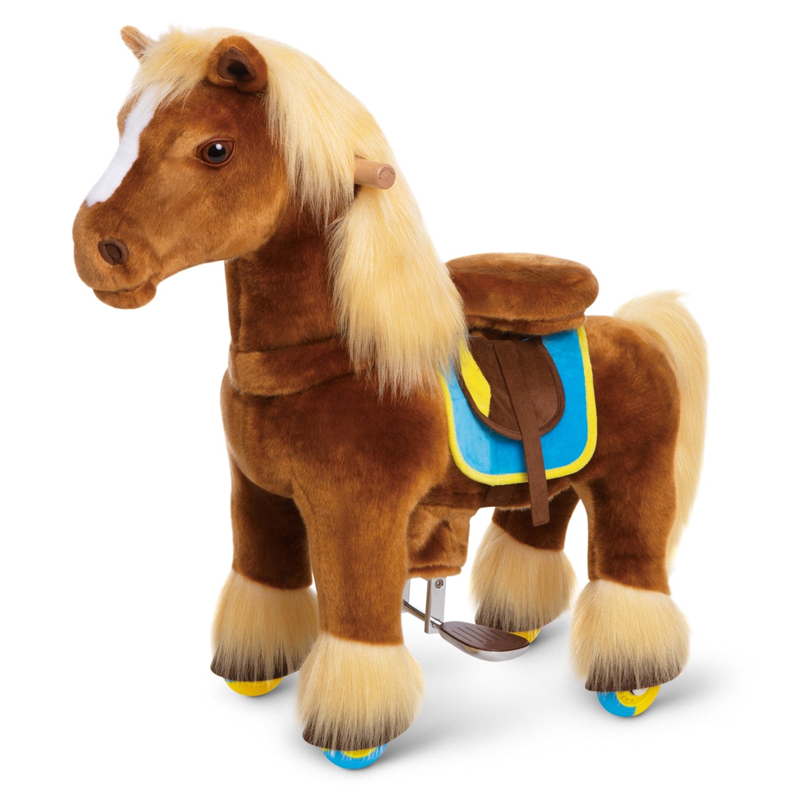 Model X Riding Horse Toy for Age 3-4 Brown