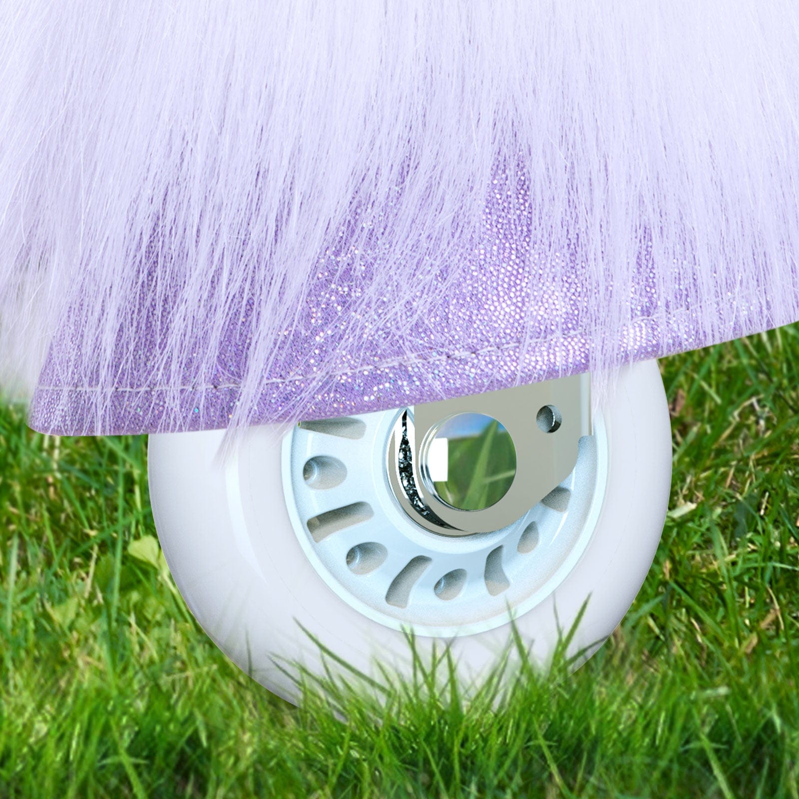 Model X Purple Ride on Unicorn for Age 4-7