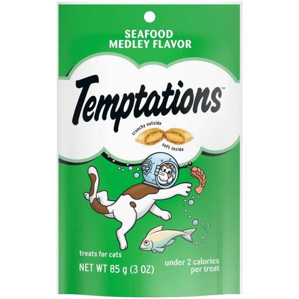 Temptations Seafood Medley Cat Treat