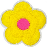 Small 5 Petal Flower (Yellow) - Patch