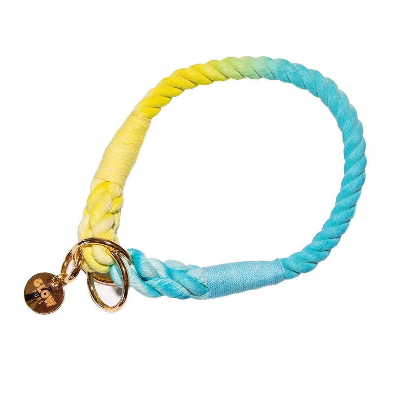 Glow Pups: Sunshine Waves Tie Dye Slip Dog Collar