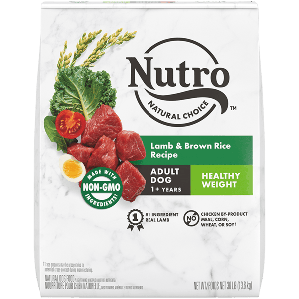 Nutro Natural Choice Healthy Weight Lamb Dry Dog Food (30lb)