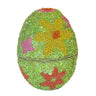 Kurt Adler 5-Inch Decorative Egg Container with Beads and Sequins