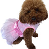 Zsa Zsa Dog Tutu Dress, Pink Sequins
